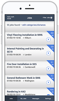 Findatrade Tradesman App